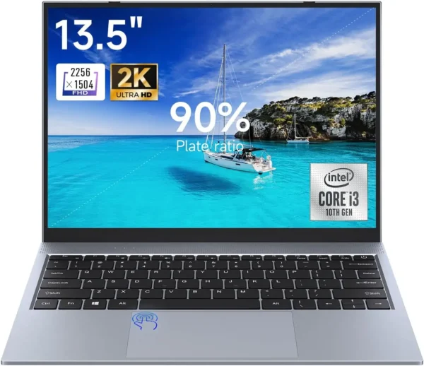 13.5Inch Laptop Intel Core i3-1005G1 8GB RAM 256GB SSD，Windows 11 for Students and Business