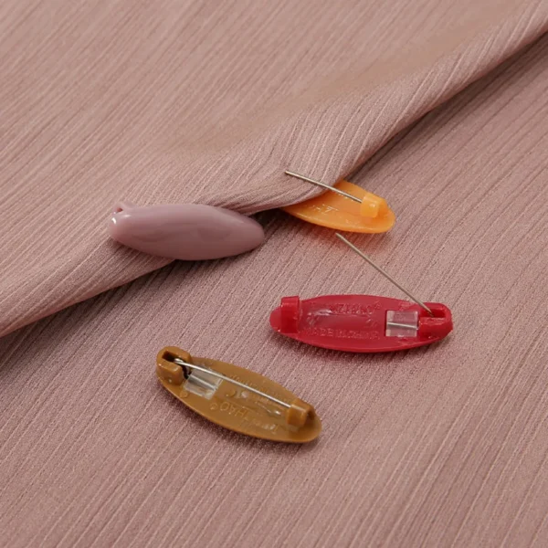 8pcs/set Fix Scarf New Solid Color Plastic Brooch Needle Fix Scarf Scarf Accessory Hijab Brooch Elegantly Baby Brooch