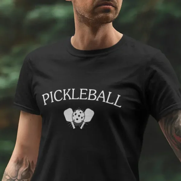 Pickleball T-Shirt – Sporty Paddle Design Unisex Athletic Wear