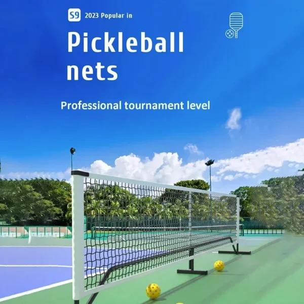 Professional Pickleball Net Rack Outdoor Tennis Net Indoor Portable Mobile Durable