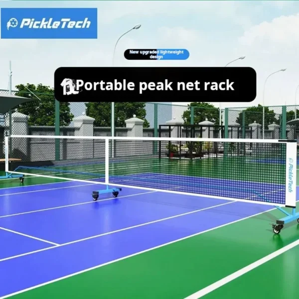 Pickleball Tennis Rack Portable Foldable Easy to Detach Training Outdoor Anti-rust Tennis Net