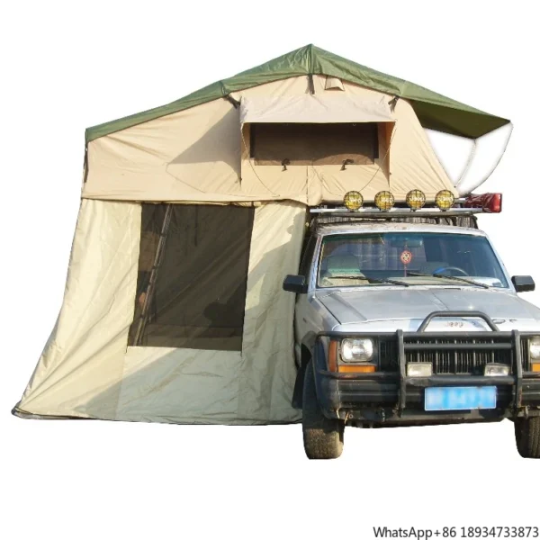 Car Camping Tents with Annex Room, Car Roof Top Tents, Outdoor Tents